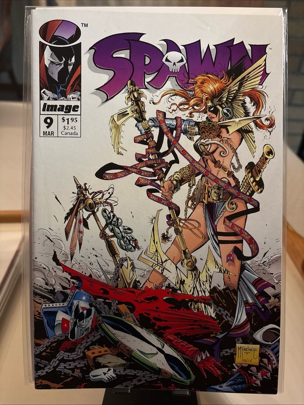 Spawn #9 Image Comics 1993 1st Appearance of Angela
